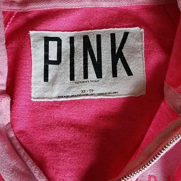 PINK zipup hoodie - Picture 2 of 5